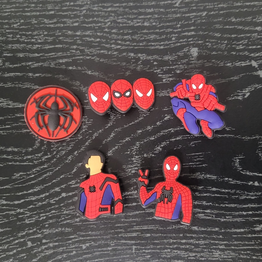 Marvel Spiderman Jibbitz Charms For Crocs